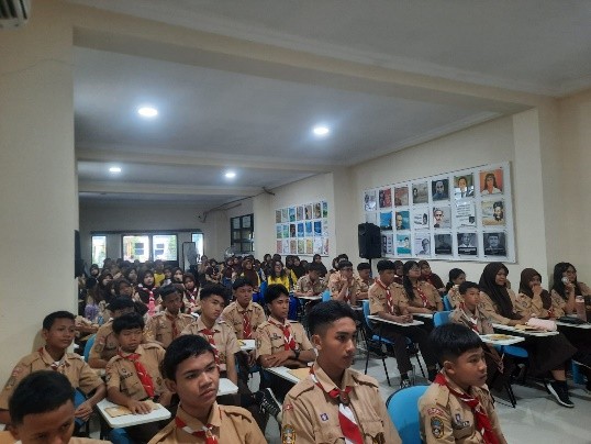 Roadshow Workshop Membaca Di SMP Negeri 62 Jakarta